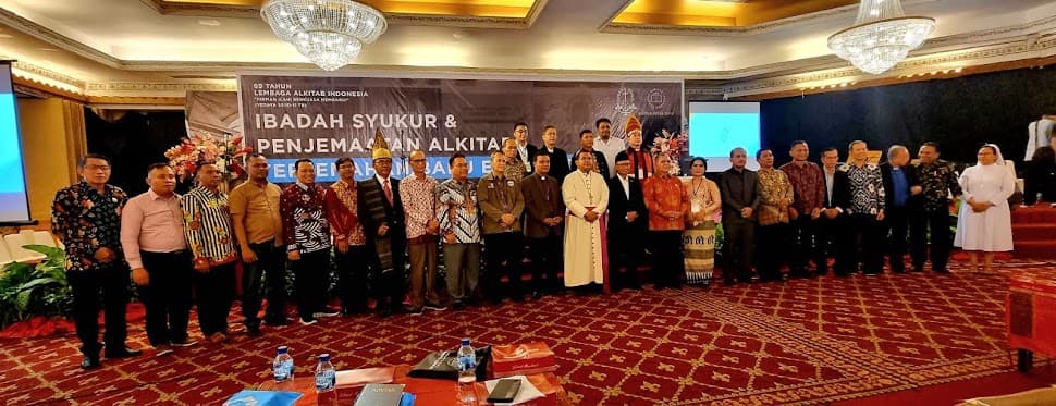 Ibadah syukur 62 tahun Lembaga Alkitab Indonesia